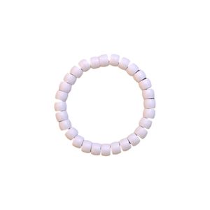 White handmade bracelet